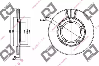 DJ PARTS BD1255